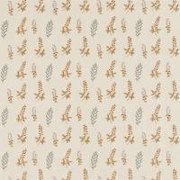 Bilberry Fabric - Denim/Barley