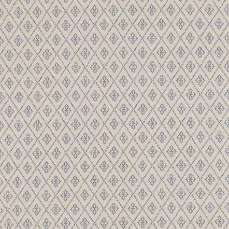 Sanderson Potting Room Fabrics Caraway Fabric - Denim - DHPO236426 - Image 1