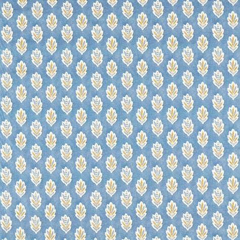 Sanderson Pinetum Prints Fabrics Sessile Leaf Fabric - Coenflower - DARB227077 - Image 1