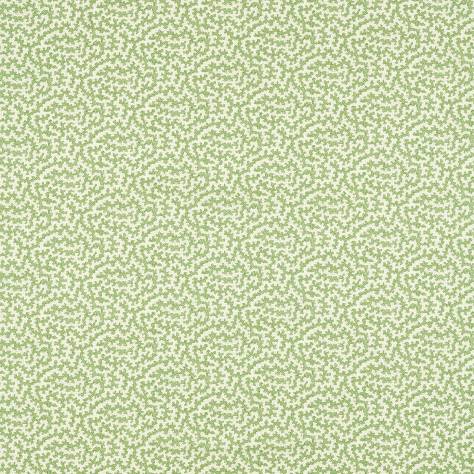 Sanderson Pinetum Prints Fabrics Truffle Fabric - Sap Green - DARB227083