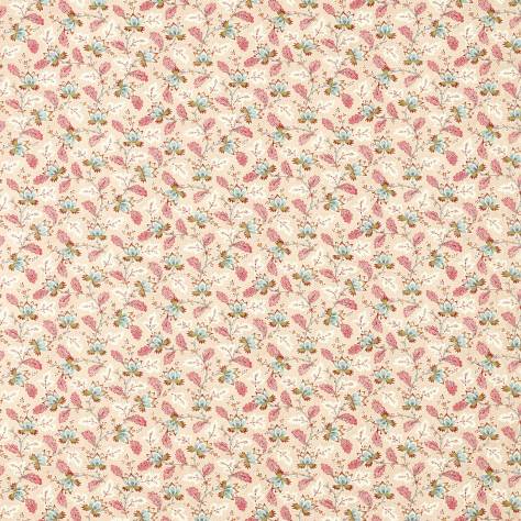 Sanderson Pinetum Prints Fabrics Dallimore Fabric - Mulberry Multi - DARB227098