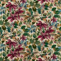 Robins Wood Fabric - Mulberry