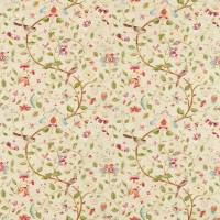 Arils Garden Fabric - Olive/Mulberry