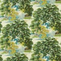 Ancient Canopy Fabric - Sap Green