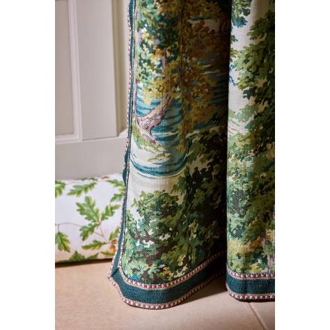 Sanderson Arboretum Fabrics Ancient Canopy Fabric - Moss - DARF227071