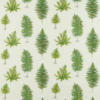 Fernery Embroidery Fabric - Botanical Green
