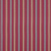 Valley Stripe Fabric - Mulberry/Blue