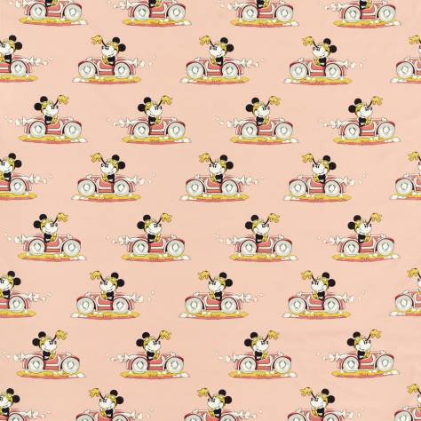 Sanderson Disney Home x Sanderson Fabrics Minnie on the Move Fabric - Candy Floss - DDIF227147 - Image 1
