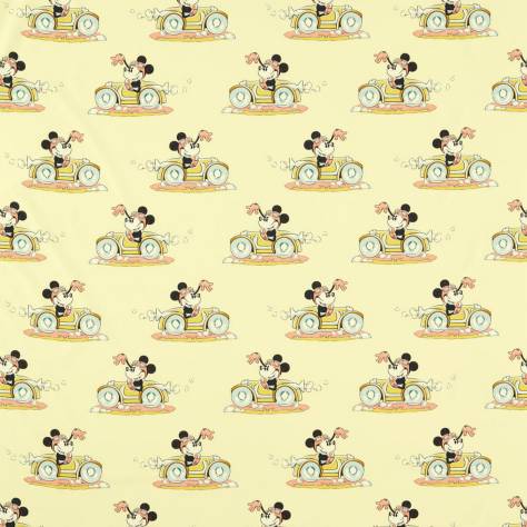 Sanderson Disney Home x Sanderson Fabrics Minnie on the Move Fabric - Sherbet - DDIF227148