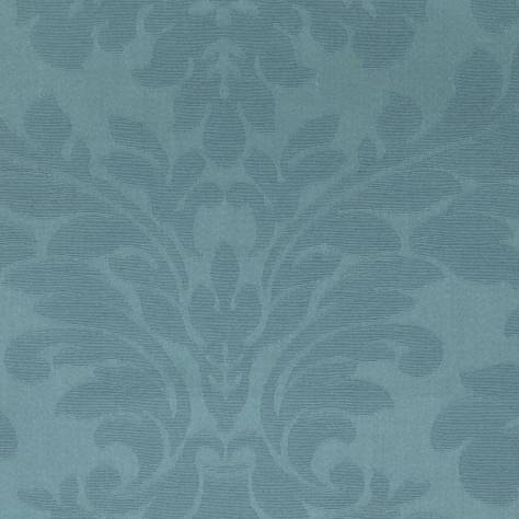 Sanderson Lymington Damask Fabrics Lymington Damask Fabric - Mid Blue - DLYM232605