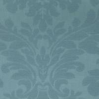 Lymington Damask Fabric - Mid Blue