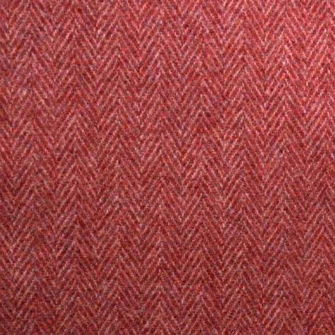 Sanderson Byron Wool Fabrics Portland Fabrics - Cherry - DBYR233236
