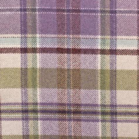 Sanderson Byron Wool Fabrics Byron Fabrics - Mulberry/Sage - DBYR233239