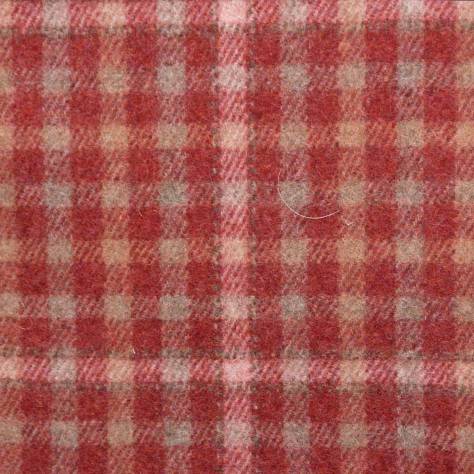 Sanderson Byron Wool Fabrics Langtry Fabrics - Cherry/Biscuit - DBYR233262