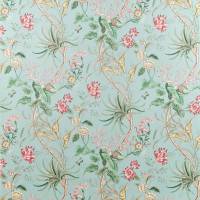 Mauritius Fabric - Rose/Duckegg