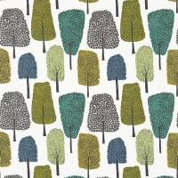 Cedar Fabric - Slate/Apple/Ivy