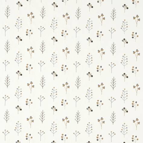 Scion Noukku Fabrics Mukula Fabric Slate/Biscuit/Charcoal - NNOU132156 - Image 1