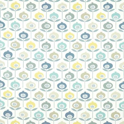 Scion Pepino Fabrics Pepino Fabric - Limeade/Hemp/Glacier - NPED120645