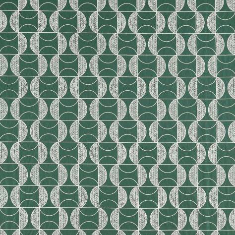 Scion Japandi Fabrics Shinku Fabric - Emerald - NJAP132725