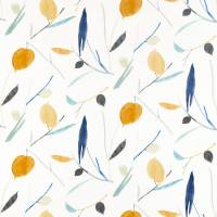 Oxalis Fabric - Papaya / Honey