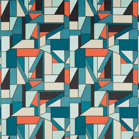 Scion Zanzibar Fabrics Beton Fabric - Pimento - NABS120786 - Image 1