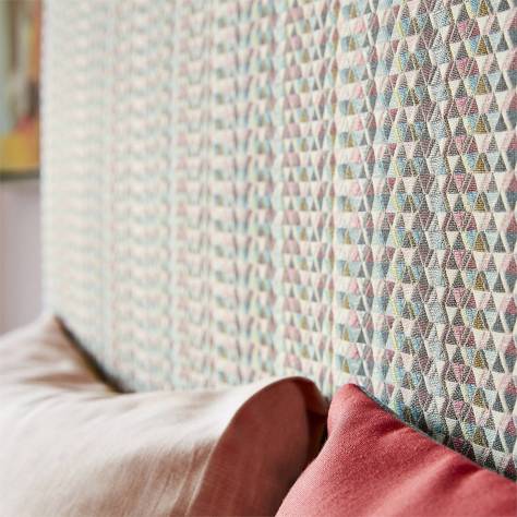 Scion Zanzibar Weaves Fabrics Concentric Fabric - Pimento - NZAC132920 - Image 2