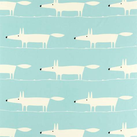 Scion Esala Fabrics Mr Fox Fabric - Sky - NESF120874 - Image 1