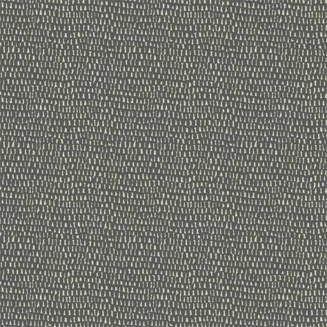 Scion Esala Fabrics Totak Fabric - Liquorice - NESF133130