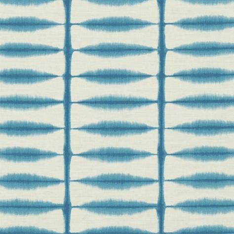 Scion Spirit Fabrics Shibori Fabric - Teal/Linen - NSPI120321