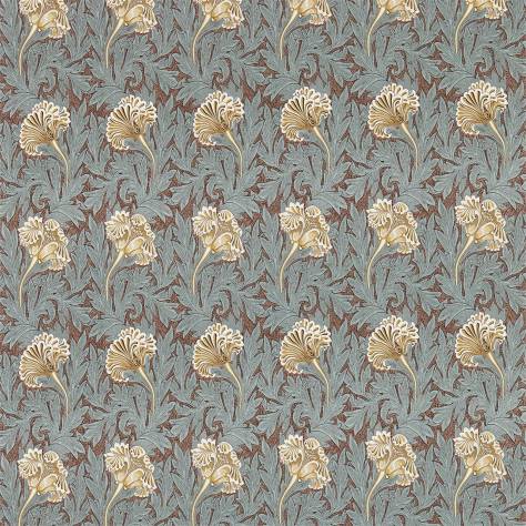 William Morris & Co Archive III Fabrics Tulip Fabric - Bullrush/Slate - DM3P224458