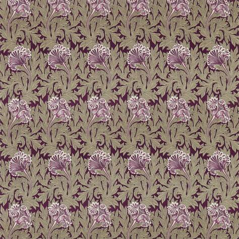 William Morris & Co Archive III Fabrics Tulip Fabric - Heather/Slate - DM3P224459