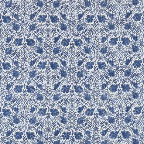 William Morris & Co Archive III Fabrics Grapevine Fabric - Indigo - DM3P224476