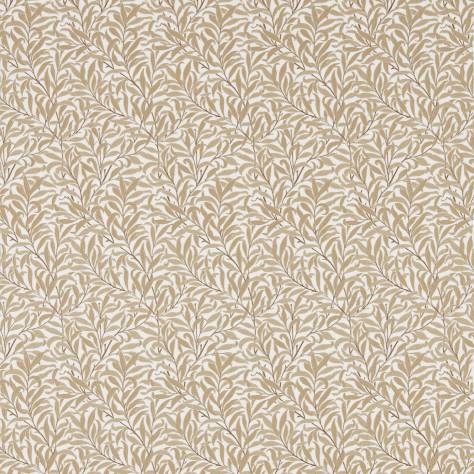 William Morris & Co Pure Morris Fabrics Pure Willow Bough Embroidery Fabric - Wheat - DMPU236064 - Image 1
