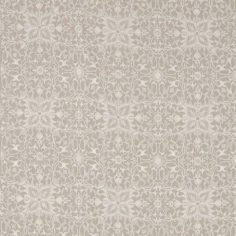 William Morris & Co Pure Morris Fabrics Pure Net Ceiling Embroidery Fabric - Flax - DMPU236076 - Image 1