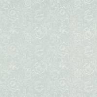 Pure Poppy Embroidery Fabric - Wild Mint