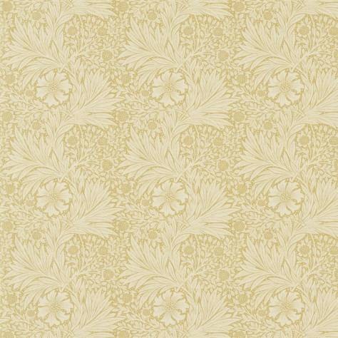 William Morris & Co Archive Prints Fabrics Marigold Fabric - Lichen/Cowslip - DM6F220316 - Image 1