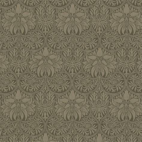 William Morris & Co Archive Weaves Fabrics Crown Imperial Fabric - Moss/Biscuit - DM6W230293 - Image 1