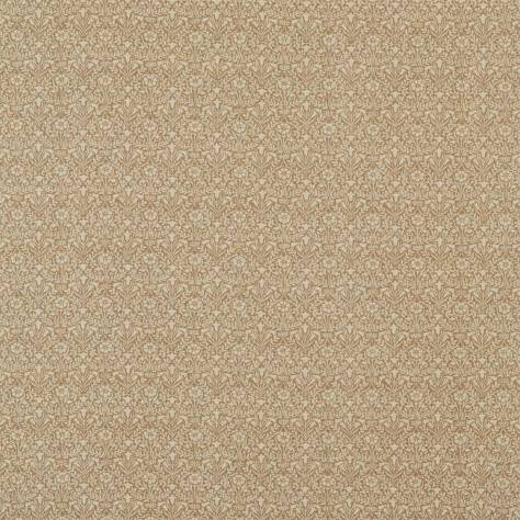 William Morris & Co Archive IV Purleigh Weaves Fabrics Bellflowers Weave Fabric - Wheat - DM4U236524