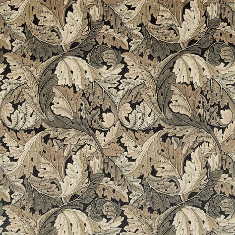 William Morris & Co Archive IV The Collector Fabrics Acanthus Fabric - Charcoal/Grey - DMA4226399 - Image 1