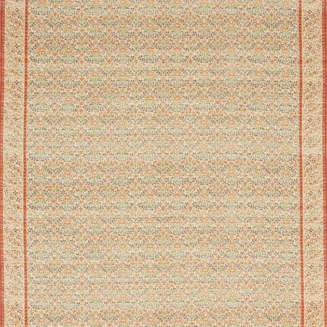 William Morris & Co Archive IV The Collector Fabrics Morris Bellflowers Fabric - Saffron/Olive - DMA4226402