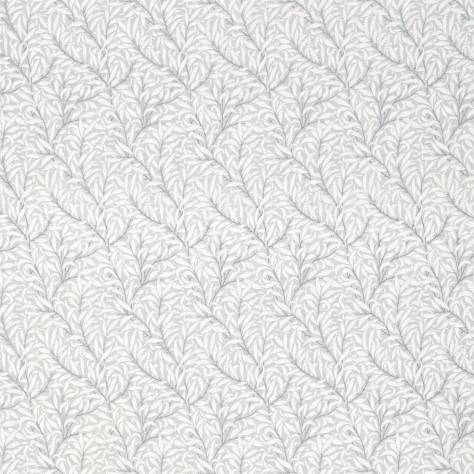 William Morris & Co Pure Morris North Fabrics Pure Willow Boughs Print Fabric - Lightish Grey - DMPN226479