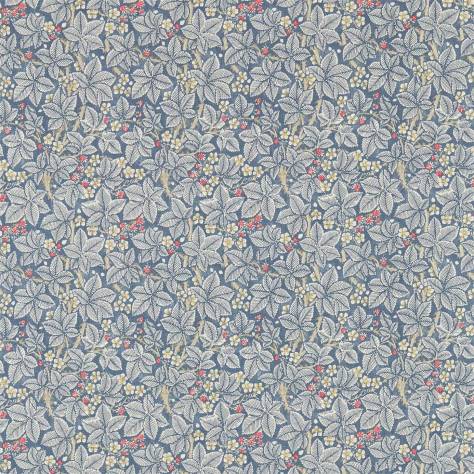 William Morris & Co The Craftsman Fabrics Bramble Fabric - Mineral / Slate - DMCR226444