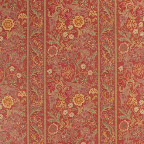 William Morris & Co Archive Lethaby Weaves Wilhelmina Weave Fabric - Rust - DMLF236849