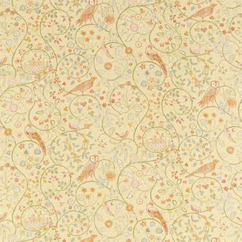 William Morris & Co Archive V Melsetter Fabrics Newill Fabric - Lemon - DM5F226587 - Image 1