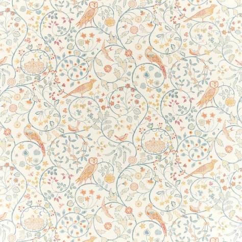 William Morris & Co Archive V Melsetter Fabrics Newill Fabric - Teal - DM5F226588 - Image 1