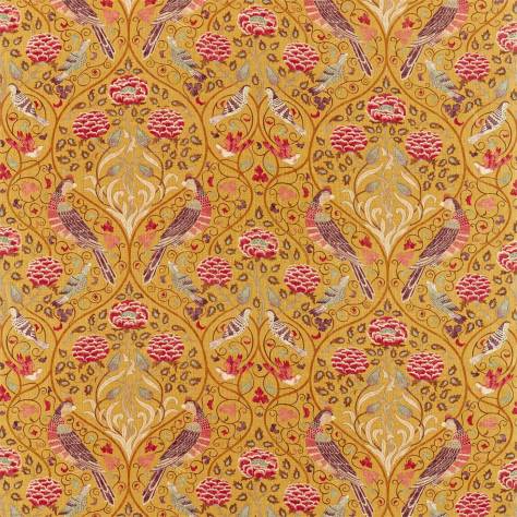 William Morris & Co Archive V Melsetter Fabrics Seasons By May Fabric - Saffron - DM5F226593
