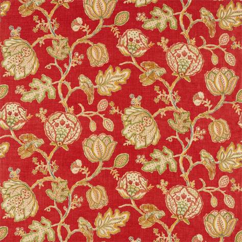 William Morris & Co Archive V Melsetter Fabrics Theodosia Fabric - Red - DM5F226594 - Image 1