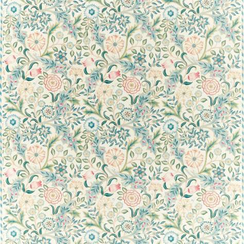 William Morris & Co Archive V Melsetter Fabrics Wilhelmina Fabric - Ivory - DM5F226603
