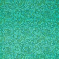 Batchelors Button Fabric - Olive / Turquoise