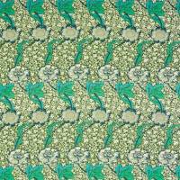 Kennet Fabric - Olive / Turquoise
